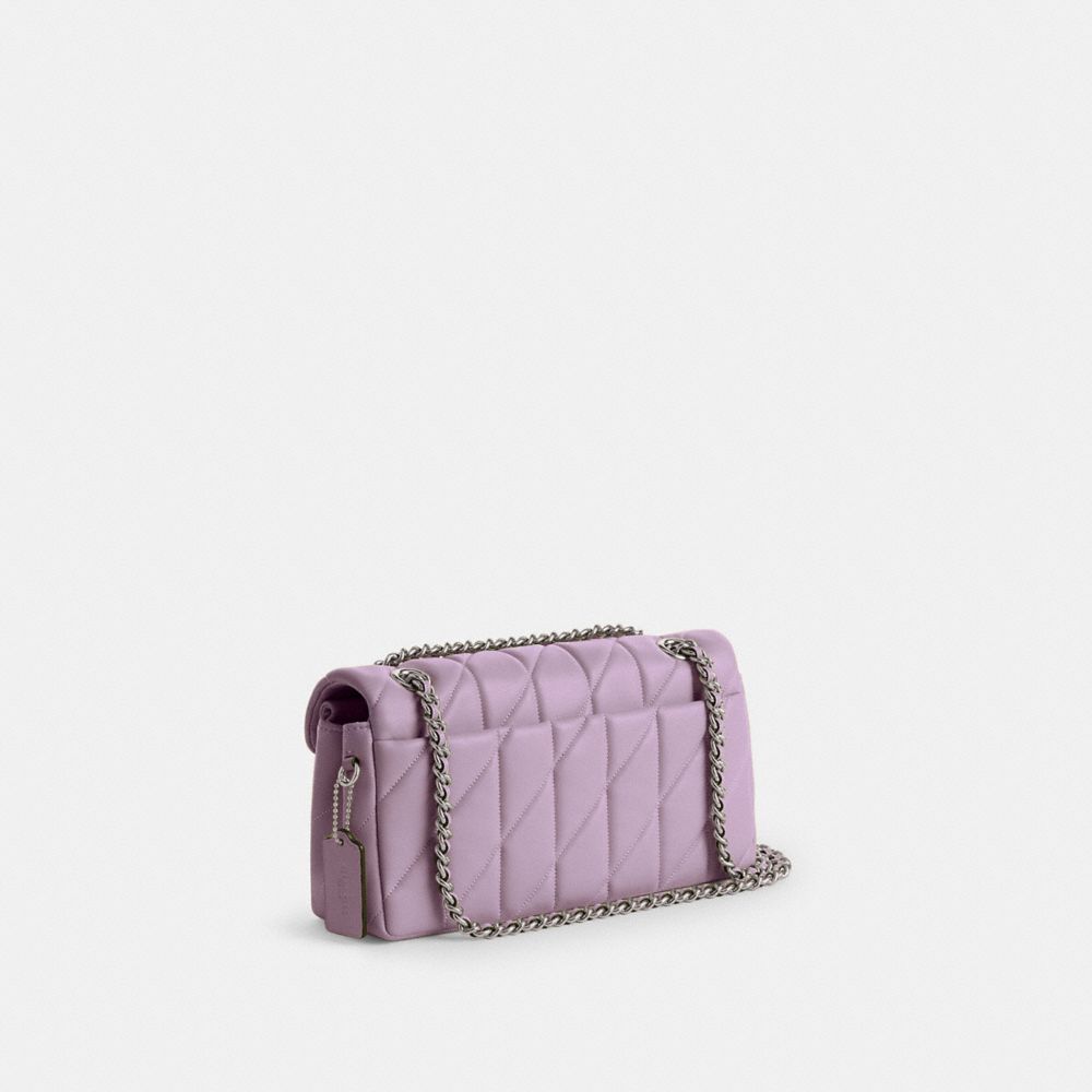 Silver / Purple Women Coach Tabby 26 With Quilting Nappa Leather Shoulder Bags | MY_CH98802