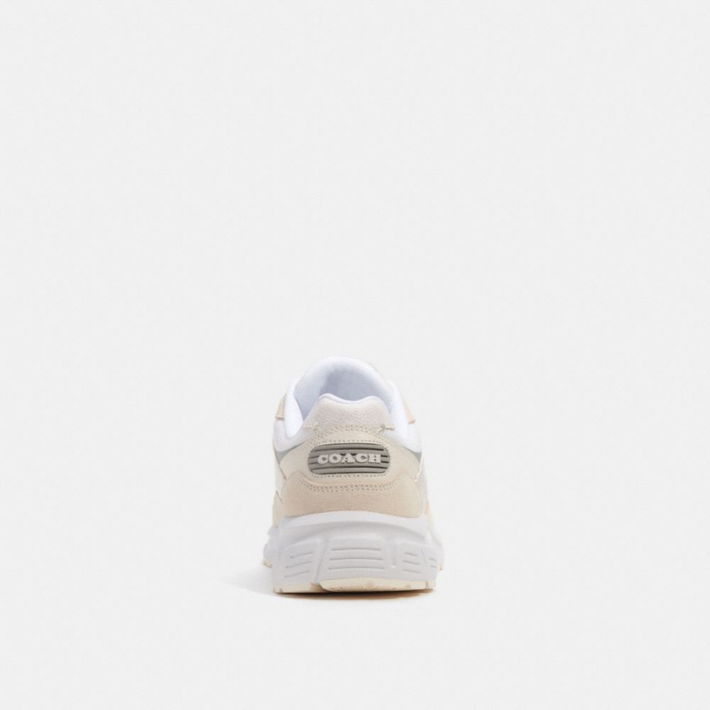 White Men Coach C301 With Signature Canvas Chalk Sneakers | MY_CH58622