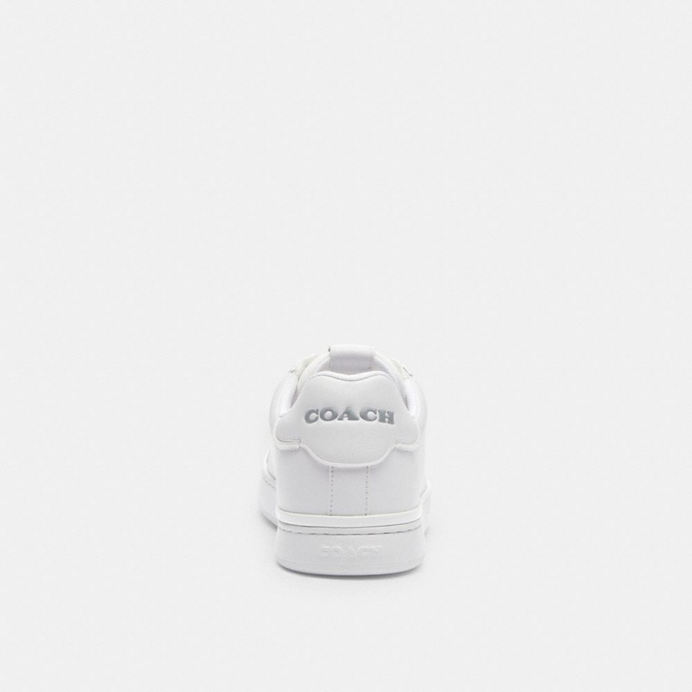 White Men Coach Lowline Low Top Optic Sneakers | MY_CH33889