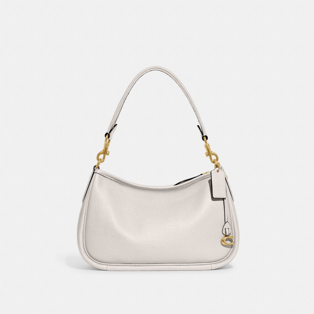 White Women Coach Cary Pebble Leather Crossbody Bags | MY_CH46673