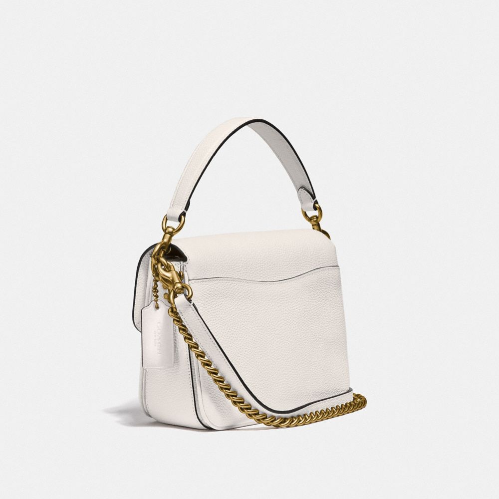 White Women Coach Cassie 19 Leather Crossbody Bags | MY_CH85555