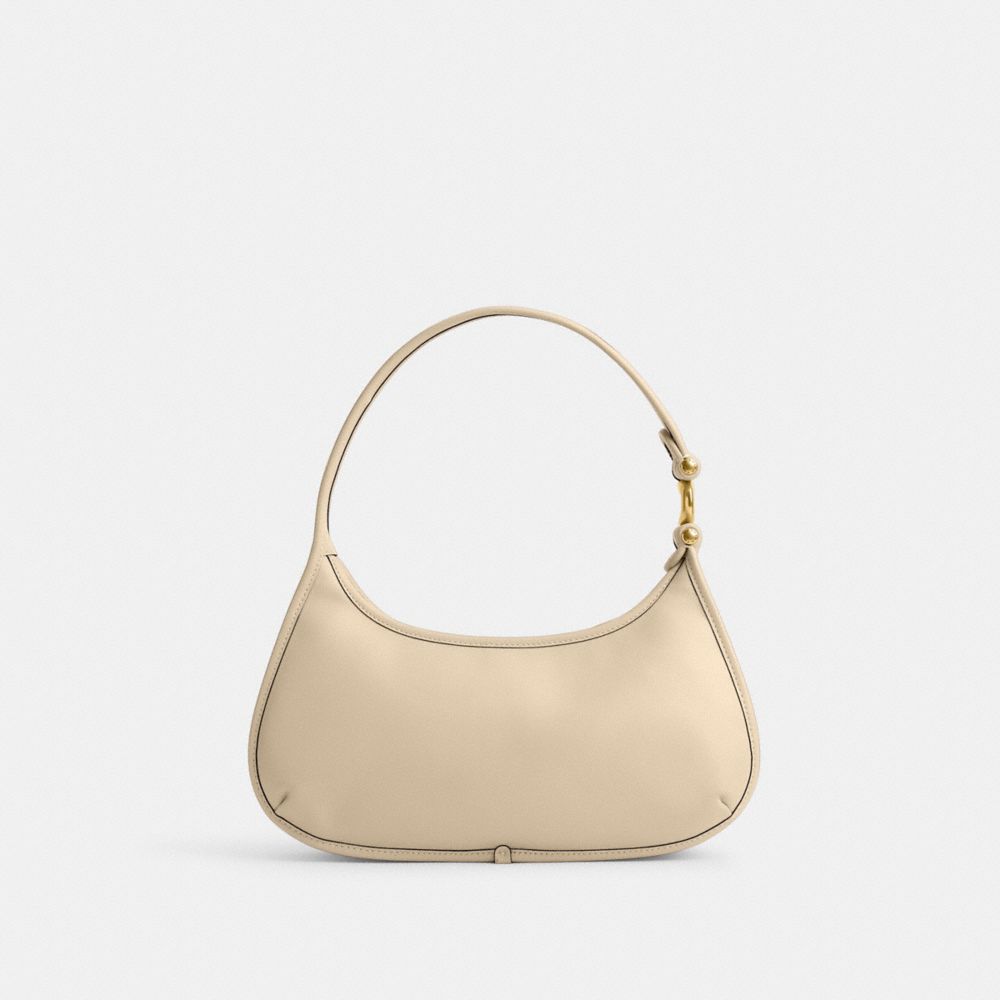 White Women Coach Eve Brass Shoulder Bags | MY_CH30354