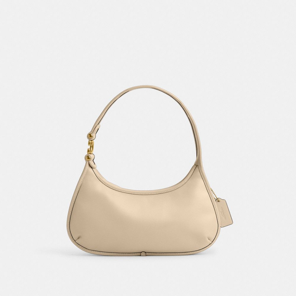 White Women Coach Eve Brass Shoulder Bags | MY_CH30354