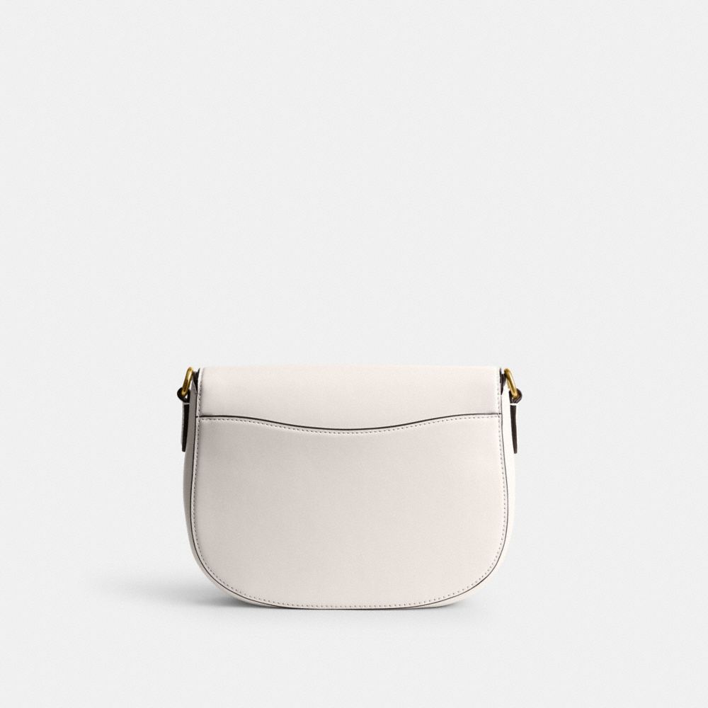 White Women Coach Harley Brass Crossbody Bags | MY_CH49787