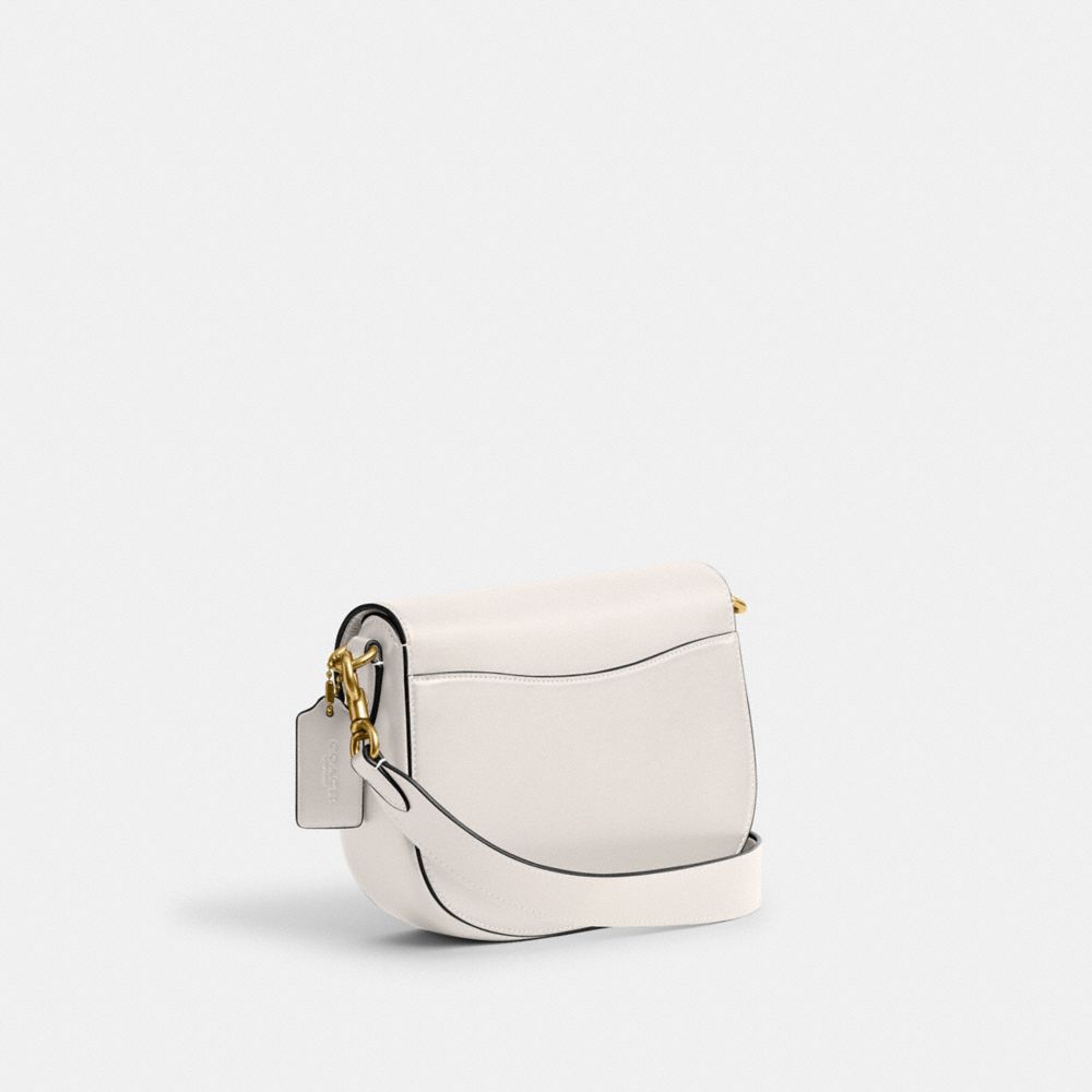 White Women Coach Harley Brass Crossbody Bags | MY_CH49787